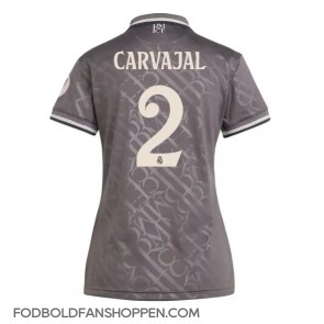 Real Madrid Daniel Carvajal #2 Tredjetrøje Dame 2024-25 Kortærmet